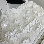 Kitlife Chanel backpack white - 25x21x15 cm - 4