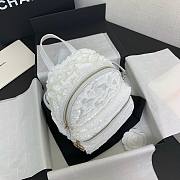 Kitlife Chanel backpack white - 25x21x15 cm - 3