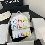 Kitlife Chanel backpack white 2024 - 25x21x15 cm - 1