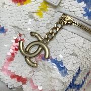 Kitlife Chanel backpack white 2024 - 25x21x15 cm - 2