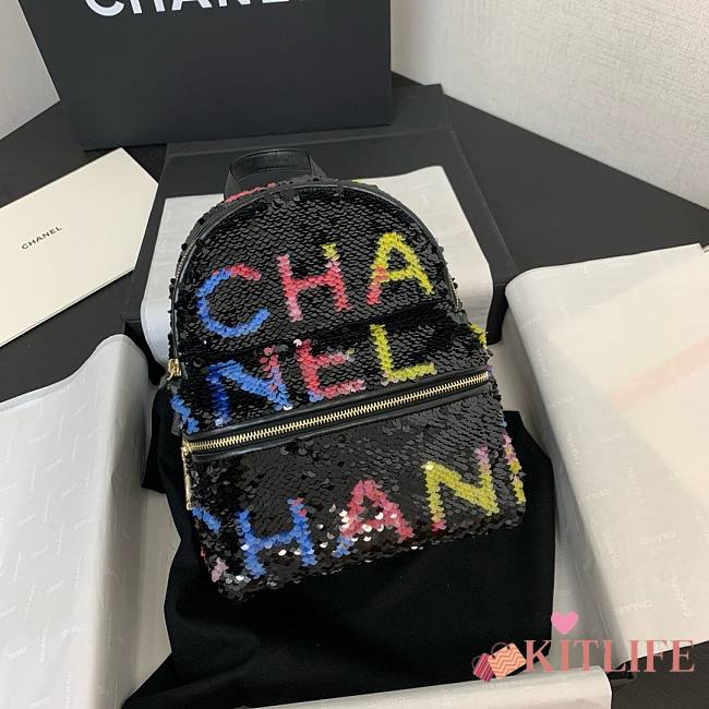 Kitlife Chanel backpack black 2024 - 25x21x15 cm - 1