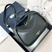 Kitlife Prada softGrain handback black - 25x18x10.5cm - 1