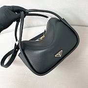 Kitlife Prada softGrain handback black - 25x18x10.5cm - 6