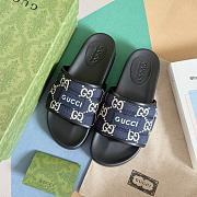 kitlife Gucci Men's blue GG Slide Sandal - 3