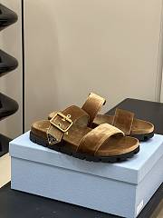 Kitlife Prada Velvet slides brown - 6