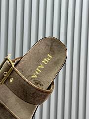 Kitlife Prada Velvet slides brown - 3