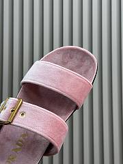 Kitlife Prada Velvet slides Pink - 5