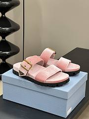 Kitlife Prada Velvet slides Pink - 4