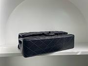 Kitlife chanel 25cm flap bag black hardware - 2