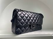 Kitlife chanel 25cm flap bag black hardware - 4