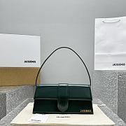 Kitlife JACQUEMUS Shoulder bag woman dark green bag - 28x13.5x6cm  - 1