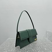 Kitlife JACQUEMUS Shoulder bag woman dark green bag - 28x13.5x6cm  - 5