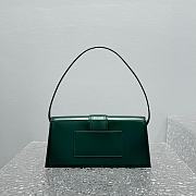 Kitlife JACQUEMUS Shoulder bag woman dark green bag - 28x13.5x6cm  - 6