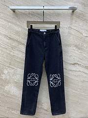 kitlife Loewe Anagram Jeans Black - 1