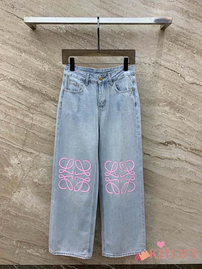 kitlife Loewe Anagram Jeans - 1