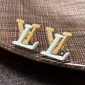 kitlife louis vuitton Iconic Enamel Earrings blue