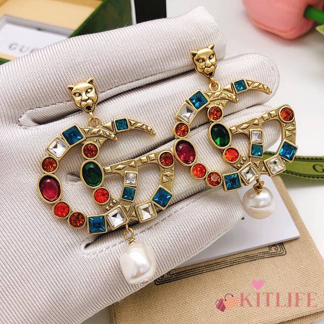 kitlife Gucci Earrings gold - 1