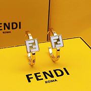 kitlife fendi Earrings gold - 1