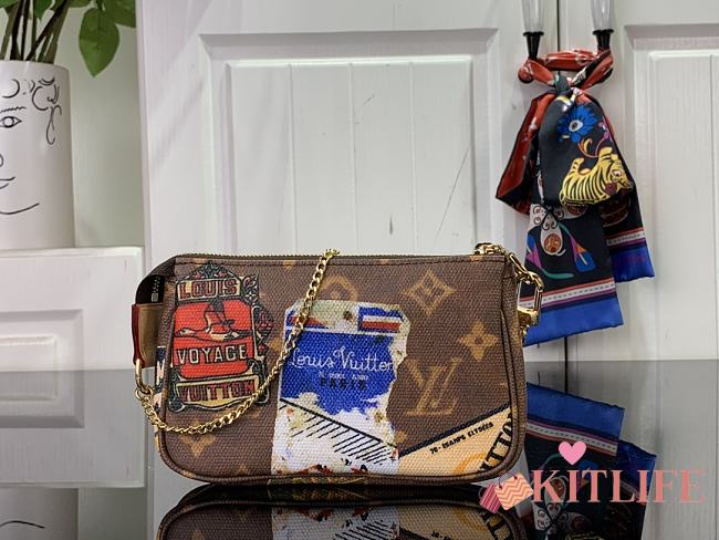 kitlife Louis Vuitton MINI POCHETTE ACCESSORIES bag - M58009 - 14.5x 9.5x 4.0 cm - 1