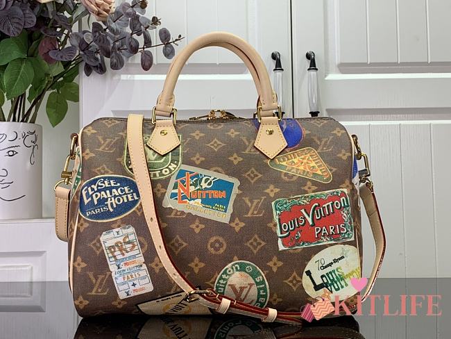 Kitlife Gaston-Louis Vuitton Speedy Bandoulière 30 Monogram bag - 30 x 21 x 17 cm - 1