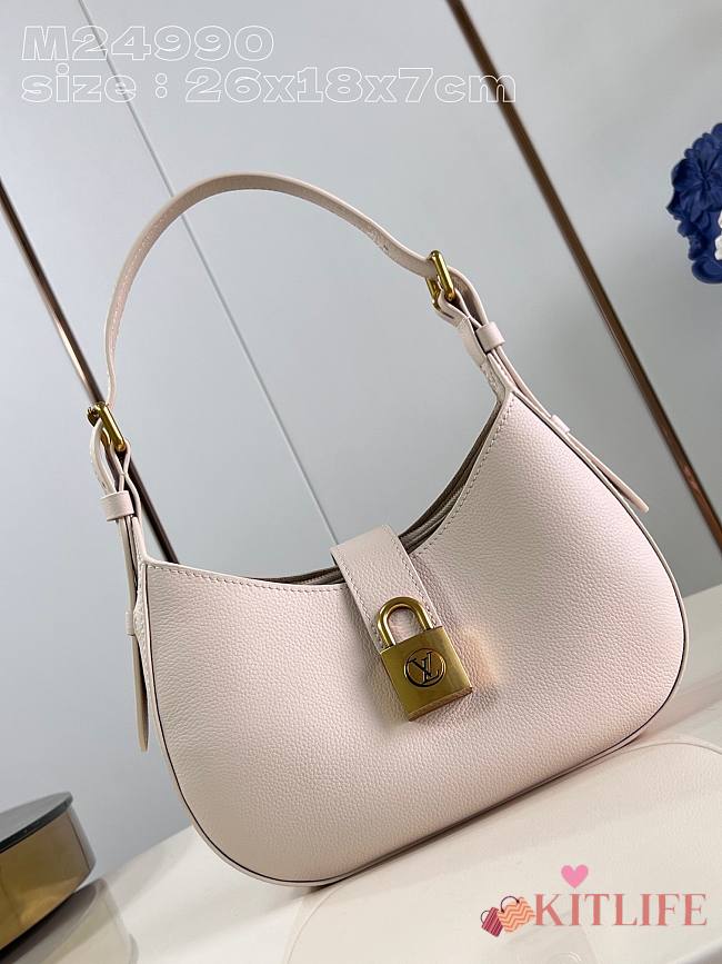kitlife Louis Vuitton Low Key Shoulder Bag white - M24990 - 26 x 18 x 7cm - 1