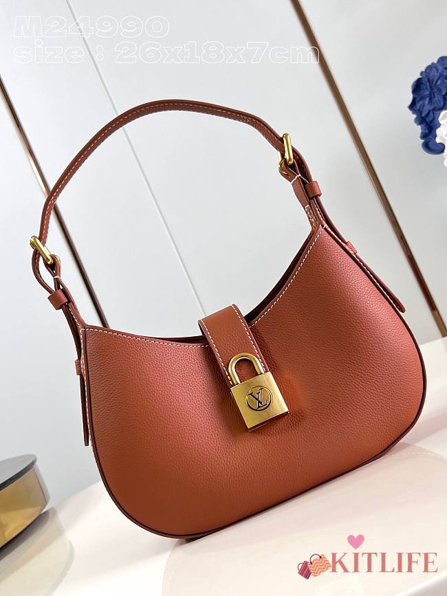 kitlife Louis Vuitton Low Key Shoulder Bag brown - M24990 - 26 x 18 x 7cm - 1