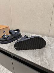 kitlife Lousi Vuitton Sunset Flat Comfort Sandal Dark Blue denim - 1ACPGN - 3