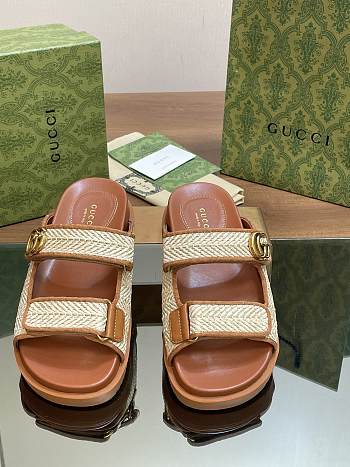 Kiltife Gucci Double G sandals summer spirit 