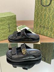 Kiltife Gucci Double G sandals summer spirit black - 5