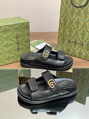 Kiltife Gucci Double G sandals summer spirit black - 3