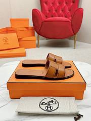 kitlife Hermes Sandal oran Brown  - 2