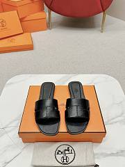 kitlife Hermes Sandal oran Black - 1