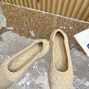 Kitlife Burberry sandals Leather Sadler Ballerinas beige - 5