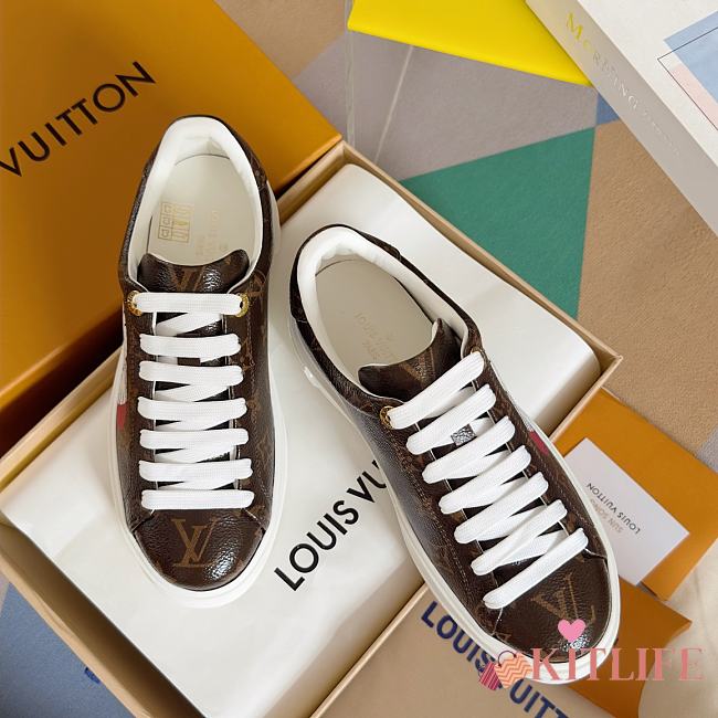 kitlife Louis VUuitton Time Out Sneaker brown - 1AD4MI - 1