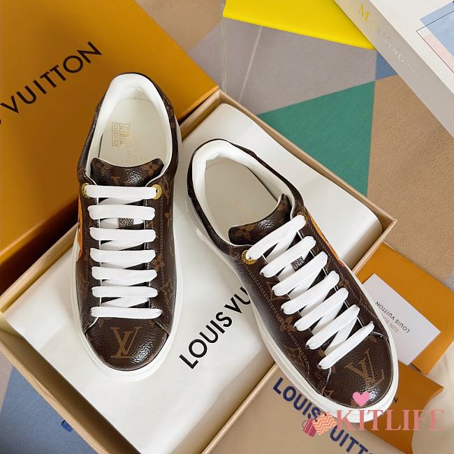 kitlife Louis VUuitton Time Out Sneaker brown  - 1