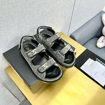 Kitlife Chanel Sandals denim 