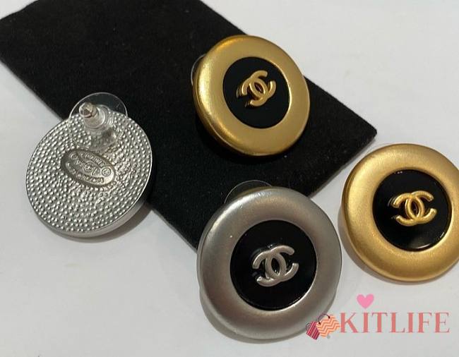 kitlife chanel Earrings gold/silver - 1