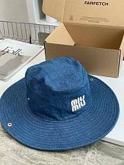 kitlife MiuMiu hat denim - 1