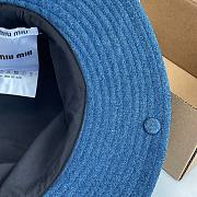 kitlife MiuMiu hat denim - 5