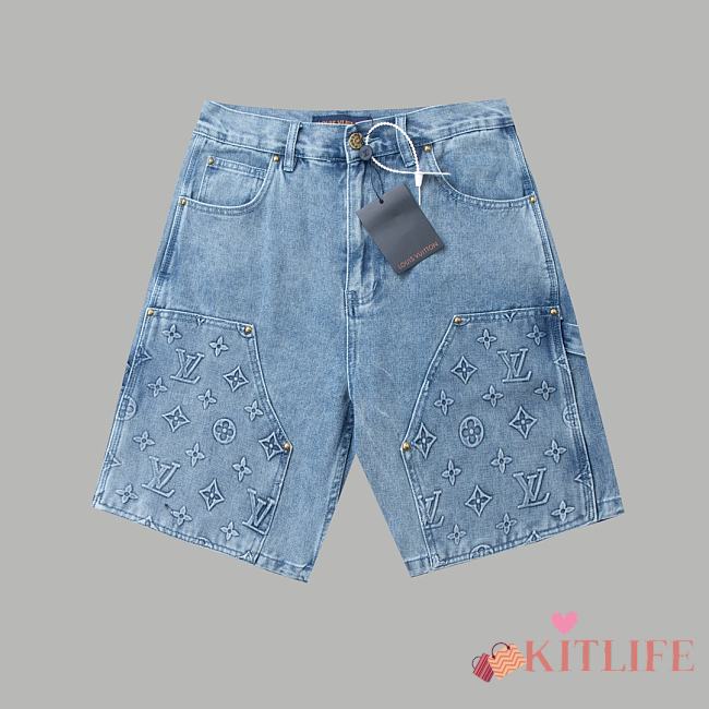 kitlife Louis Vuitton Shorts Denim - 1