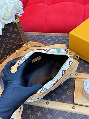 kitlife Lousi Vuitton Envelope Messenger white bag - 23.5 x 15.5 x 8.5 cm - 3