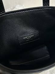 Kitlife Saint Laurent Women's Black Toy Mini Bag - 18x17x8cm - 6