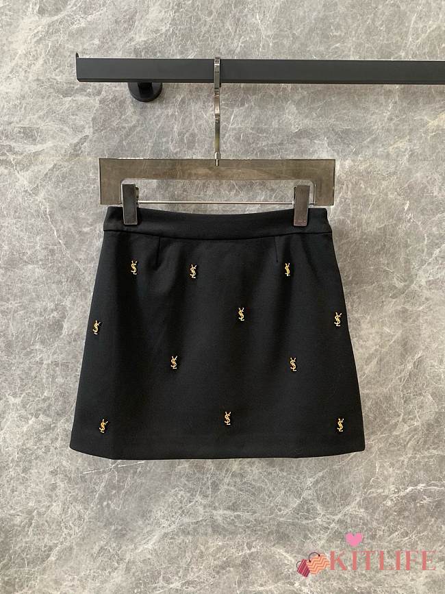 kitlife YSL skirt black  - 1