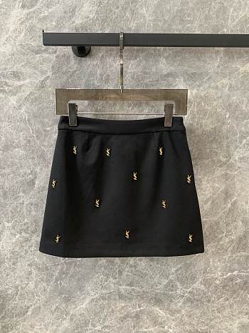 kitlife YSL skirt black 