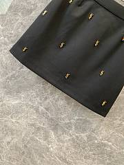 kitlife YSL skirt black  - 5