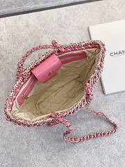 kitlife Chanel beach bag pink - 20x36x12cm - 3