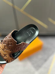 Kitlife Lousi Vuitton Men sandals brown - 2