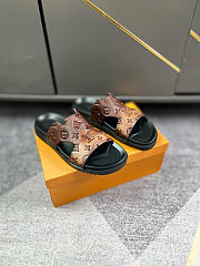 Kitlife Lousi Vuitton Men sandals brown - 6