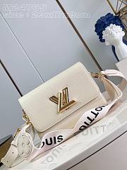 Kitlife Louis Vuitton Twist MM White bag - M24765 - 23 x 17 x 9.5 cm - 1