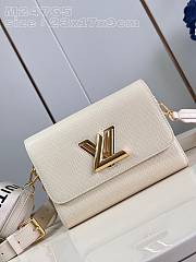 Kitlife Louis Vuitton Twist MM White bag - M24765 - 23 x 17 x 9.5 cm - 6